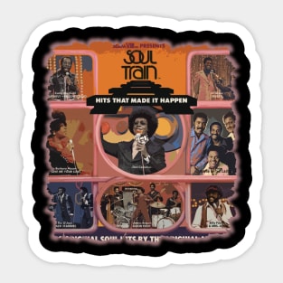 soul train // vintage Sticker